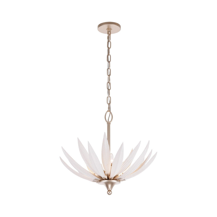 Zanara Three Light Pendant in Gold Dust Varaluz