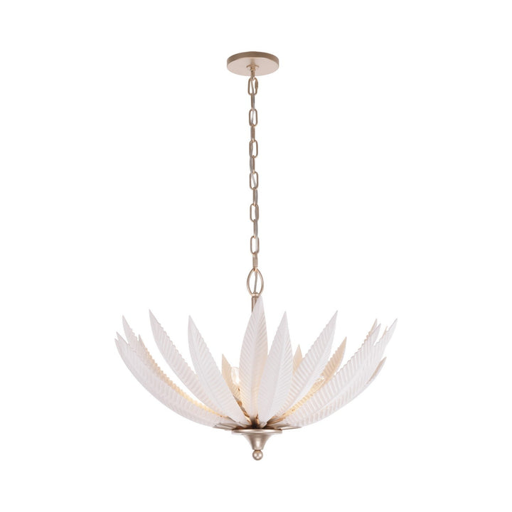 Zanara Six Light Pendant in Gold Dust Varaluz