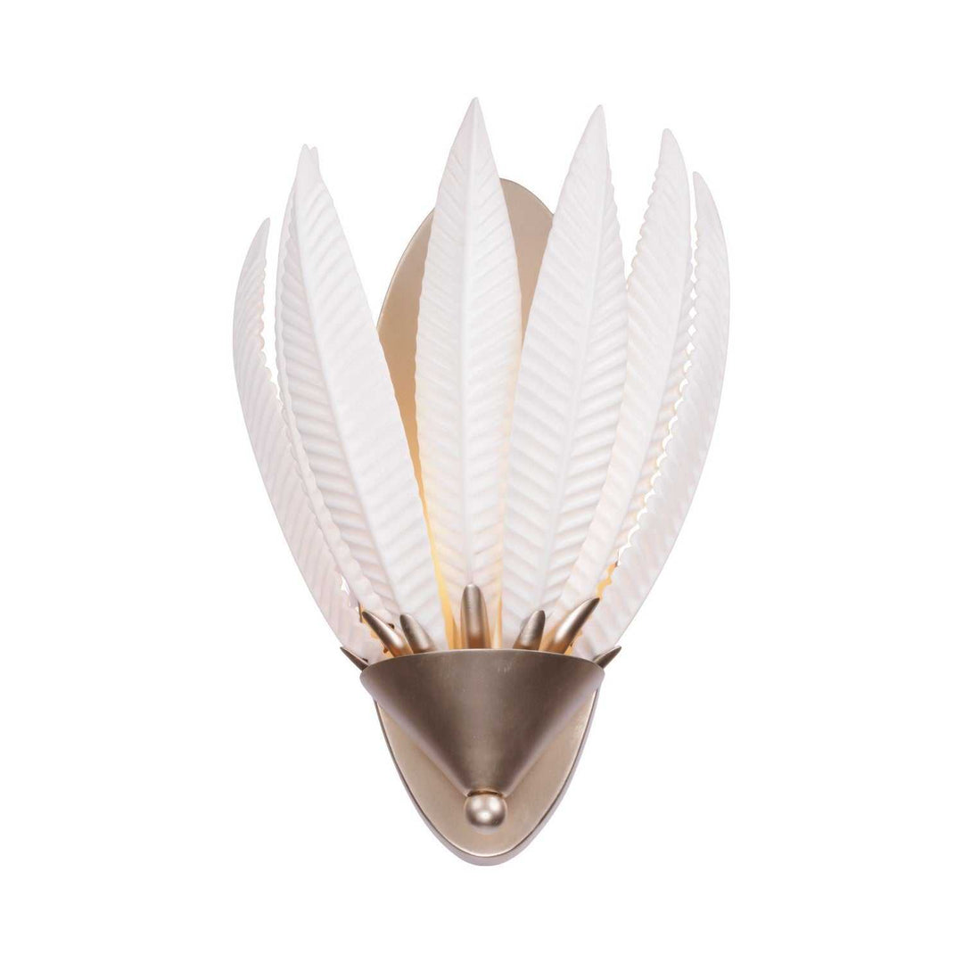 Zanara One Light Wall Sconce in Gold Dust Varaluz