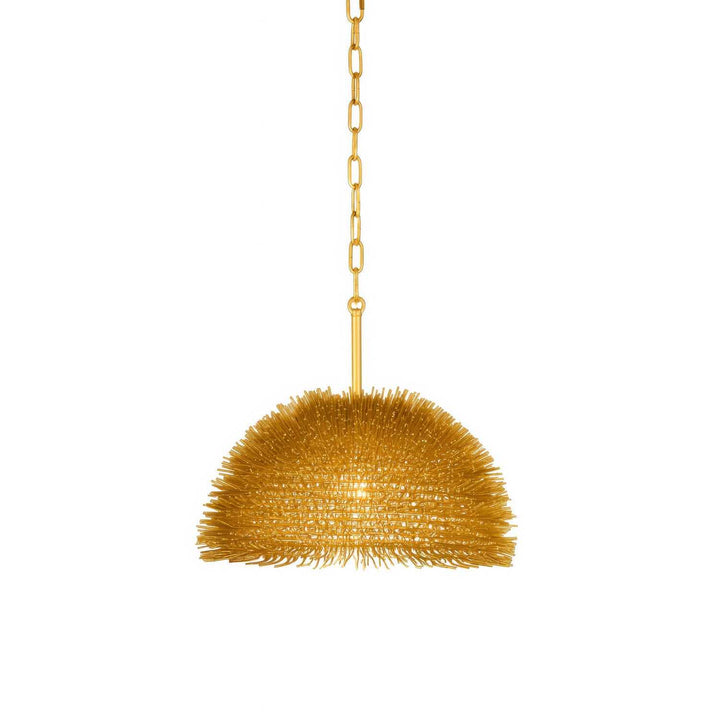 Urchin One Light Pendant in Gold Varaluz