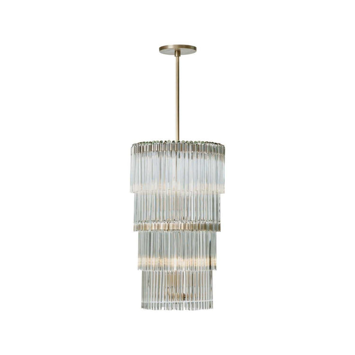 Lila Six Light Pendant in Antique Bronze Varaluz