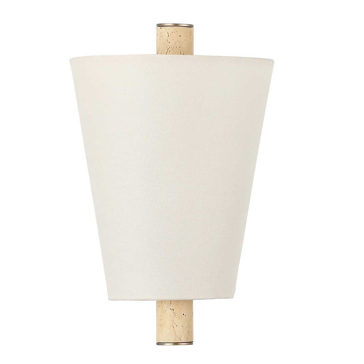 Rockford One Light Wall Sconce in Brontourage/Travartine Varaluz