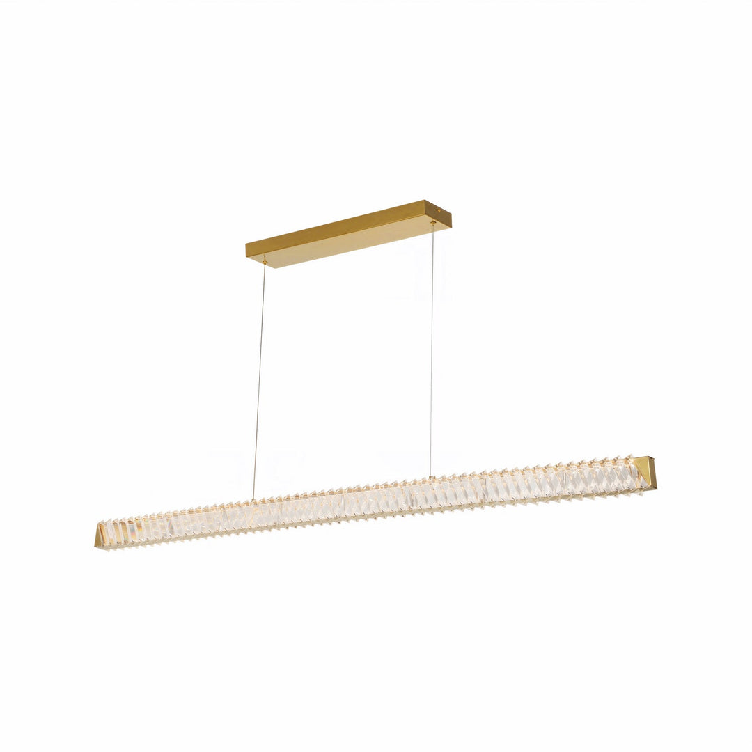 Golden Ratio LED Pendant in Satin Gold Varaluz