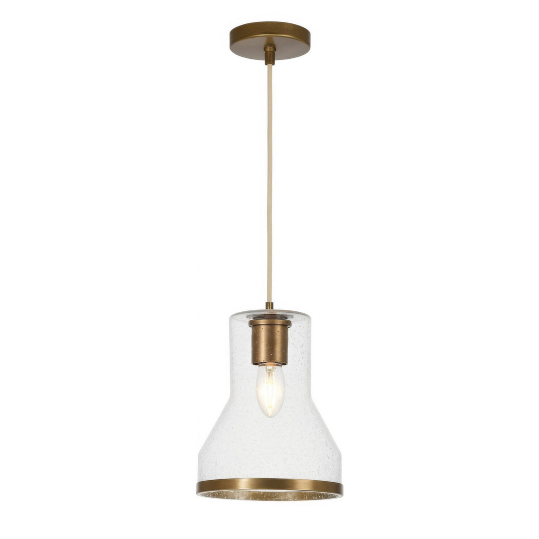 Alicia One Light Pendant in Antique Bronze Varaluz