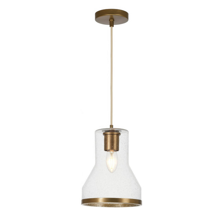Alicia One Light Pendant in Antique Bronze Varaluz