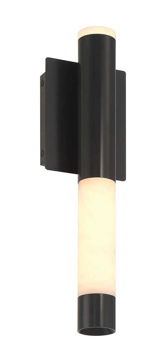 Ronda LED Wall Sconce in Matte Black Eurofase Canada