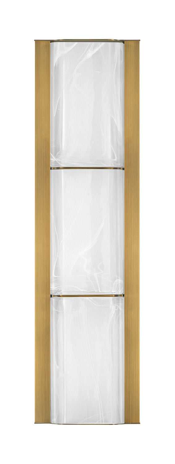 Gibraltar LED Vanity in Antique Brass Eurofase Canada