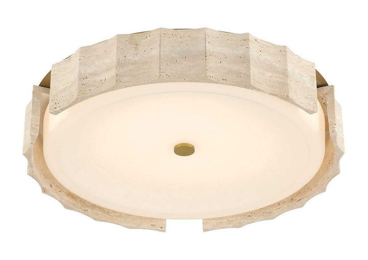 Roslington LED Flush Mount in Gold Eurofase Canada
