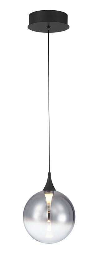 Iissa LED Pendant in Matte Black Eurofase Canada