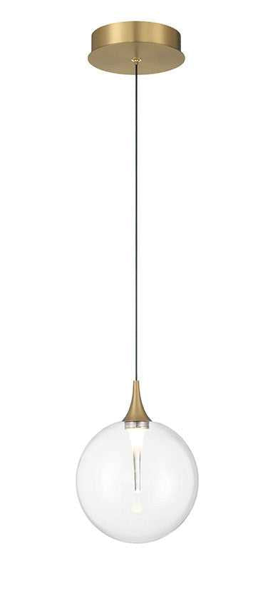Iissa LED Pendant in Gold Eurofase Canada