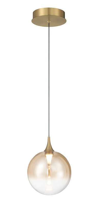 Iissa LED Pendant in Gold Eurofase Canada
