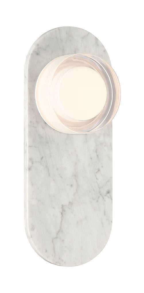 Sternn LED Wall Sconce in Marble White Eurofase Canada