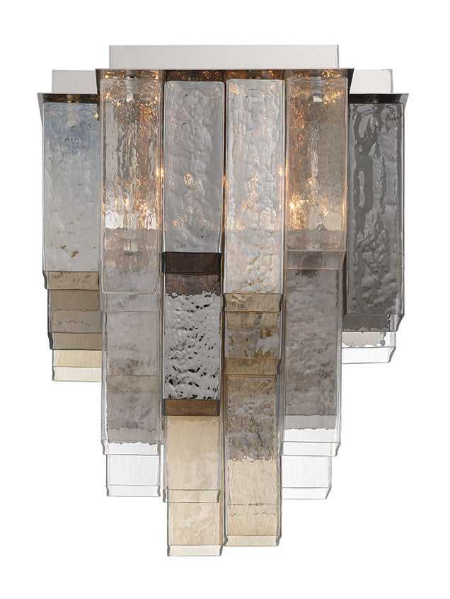 Altesa Ten Light Flush Mount in Chrome Eurofase Canada