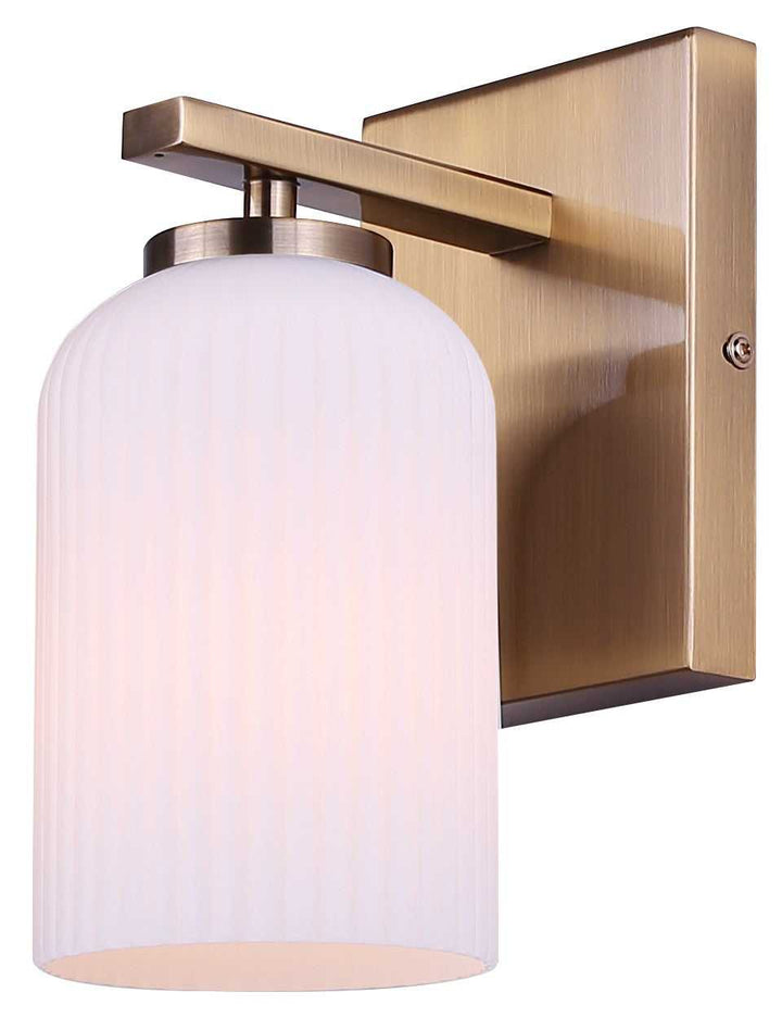 Bram One Light Wall Sconce in Gold Canarm Canada
