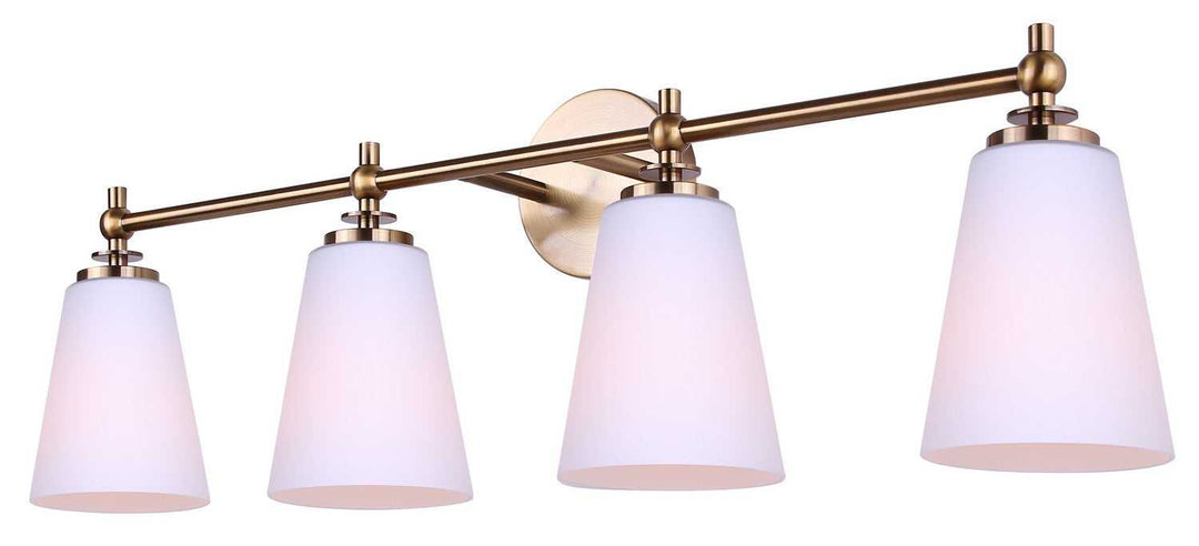 Solara Four Light Vanity in Gold Canarm Canada