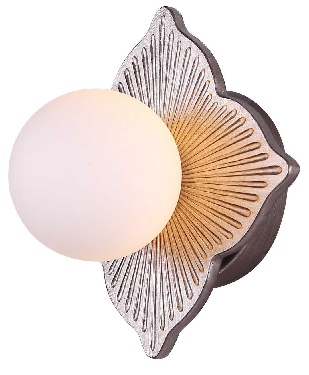Gianna One Light Wall Sconce in Brushed Gold Canarm Canada