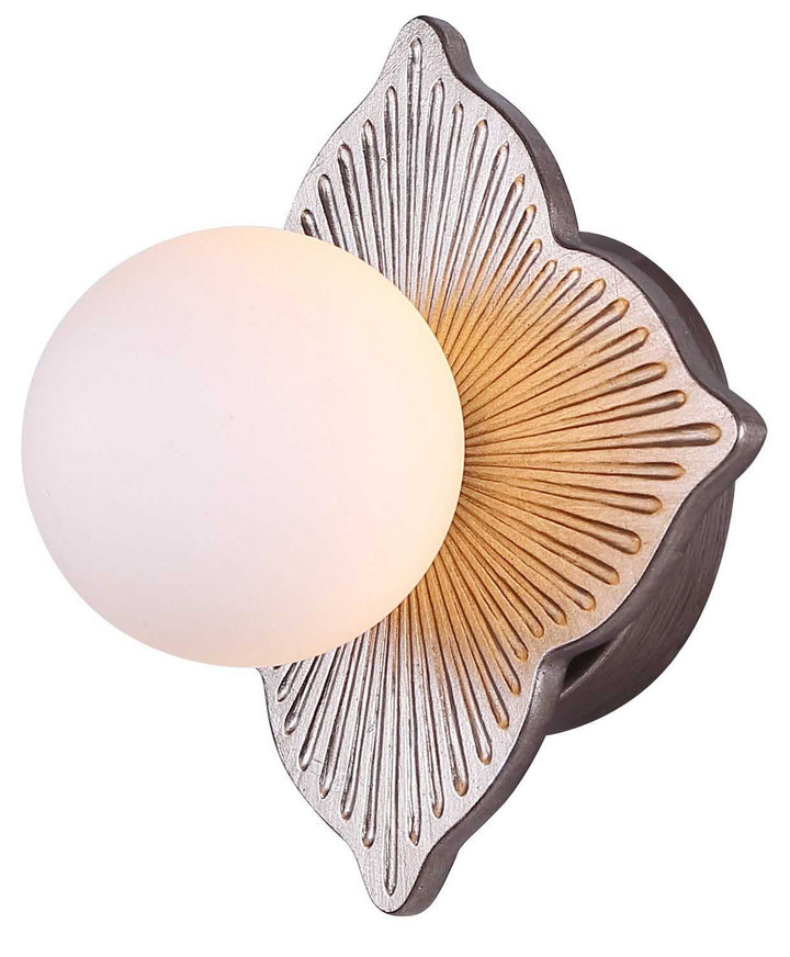 Gianna One Light Wall Sconce in Brushed Gold Canarm Canada