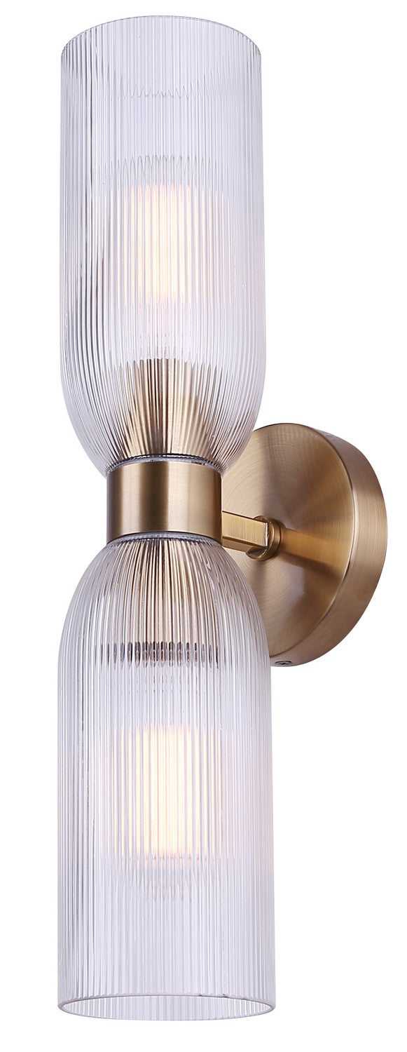 Omarion Two Light Wall Fixture in Gold Canarm Canada