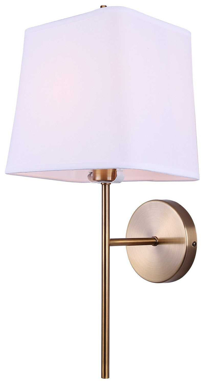 Seraphina One Light Wall Sconce in Gold Canarm Canada