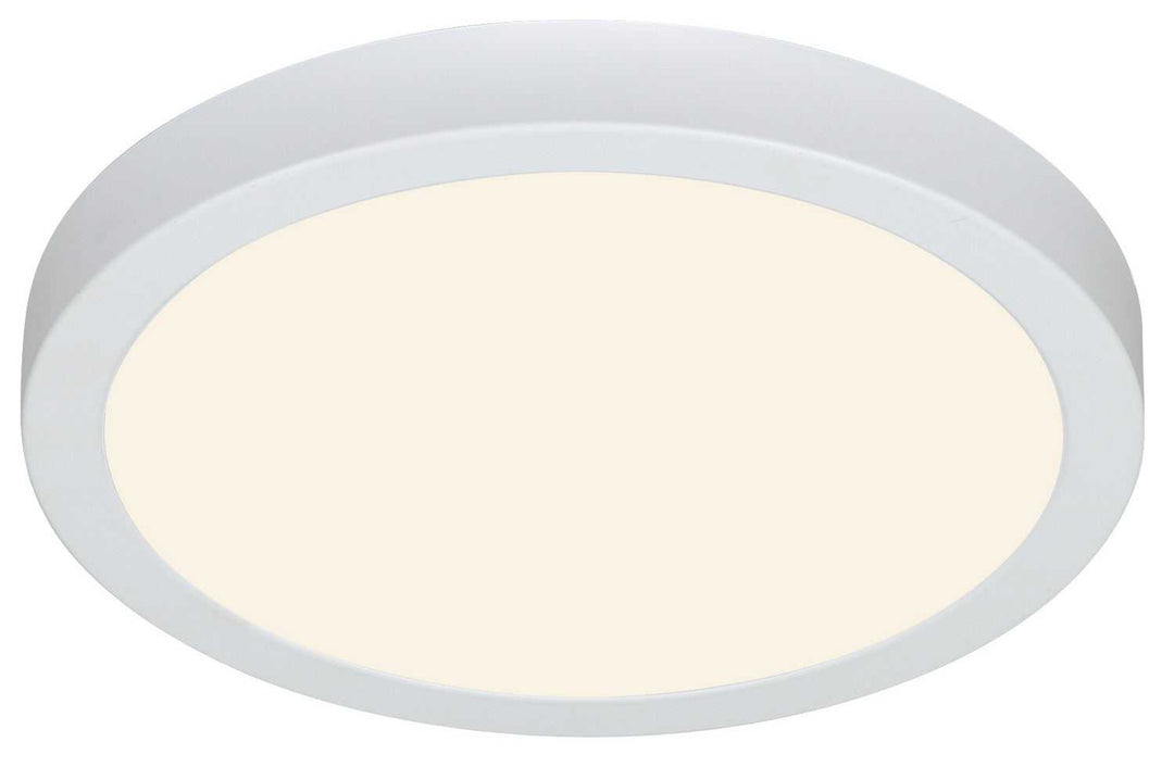 Dl-9F-20Dcw LED Flush Mount in White Canarm Canada