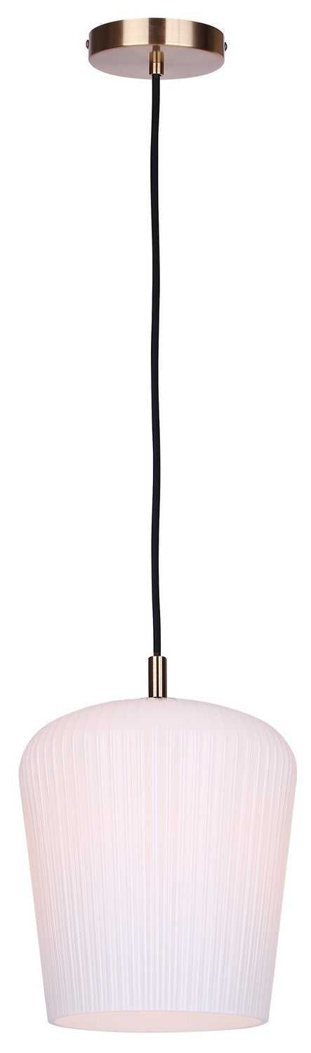 Leandro One Light Pendant in Gold Canarm Canada
