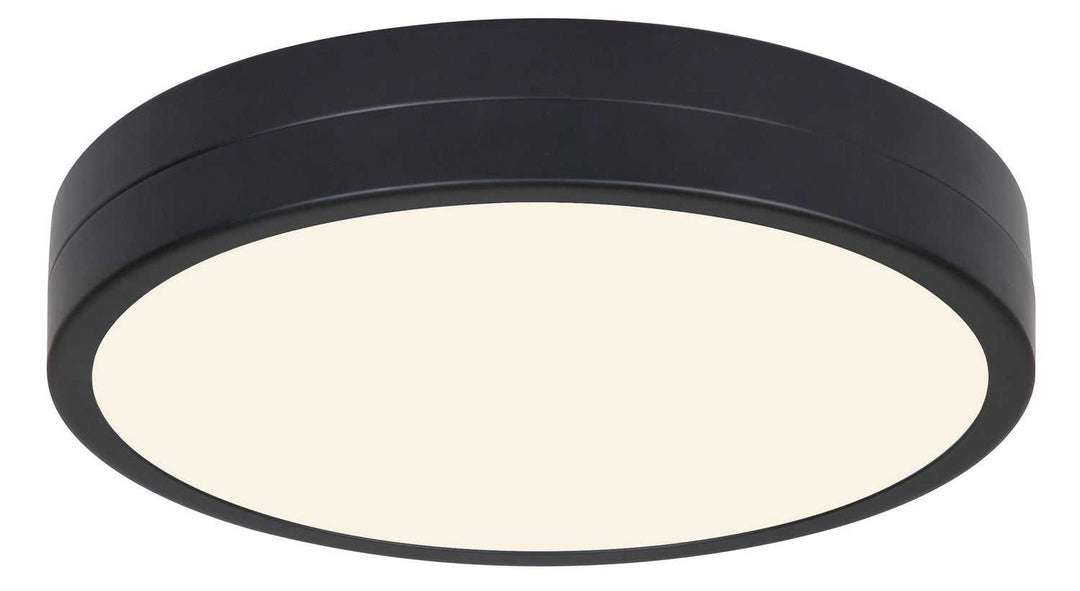 Briar LED Flush Mount in Matte Black Canarm Canada