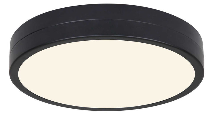 Briar LED Flush Mount in Matte Black Canarm Canada