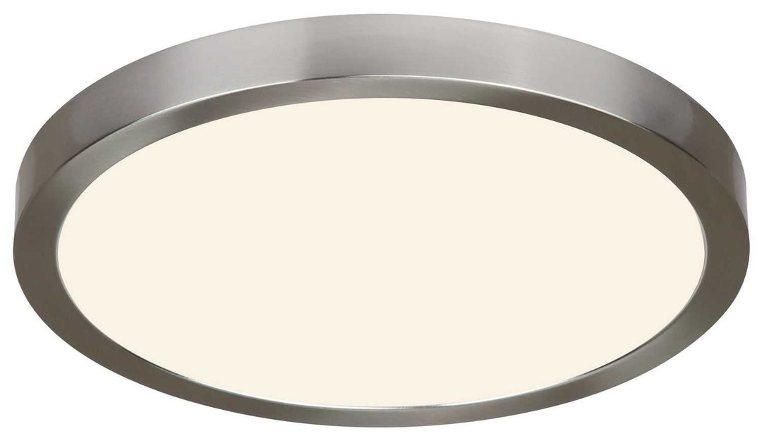 Dl-11F-25Dcw LED Flush Mount in Brushed Nickel Canarm Canada