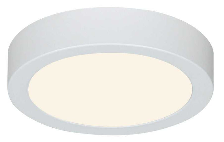 Dl-5F-10Dcw LED Flush Mount in White Canarm Canada