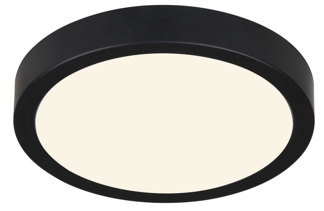 Dl-7F-15Dcw LED Flush Mount in Matte Black Canarm Canada