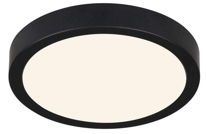 Dl-7F-15Dcw LED Flush Mount in Matte Black Canarm Canada