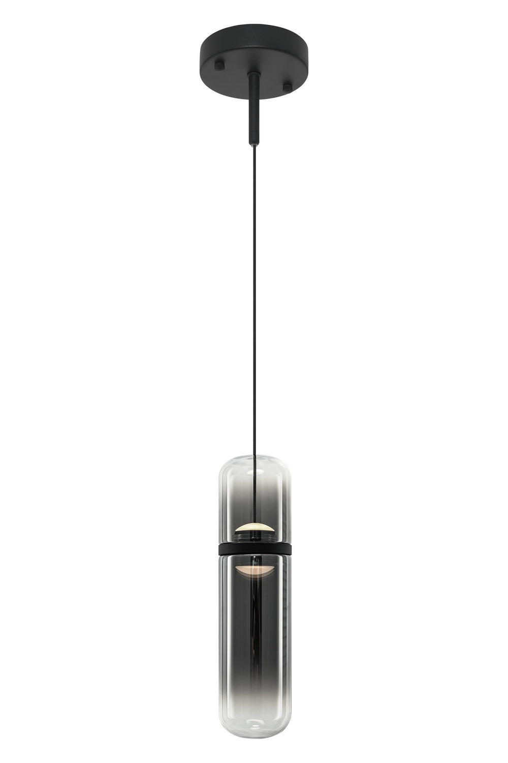 Matteo Canada - C32601MBSM - LED Pendant - Amulet - Matte Black