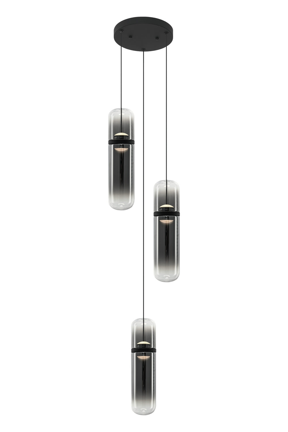 Matteo Canada - C32603MBSM - LED Pendant - Amulet - Matte Black