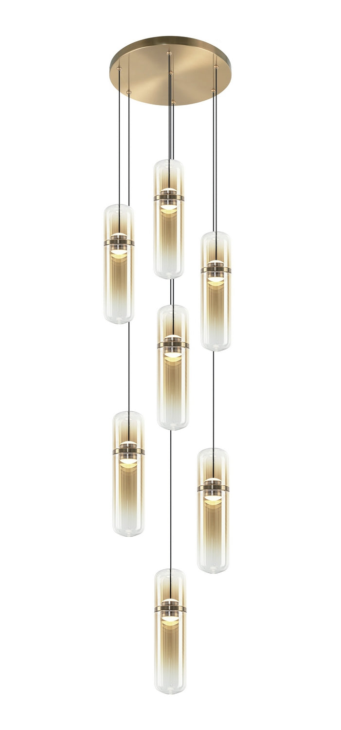 Matteo Canada - C32607CGAM - LED Pendant - Amulet - Champagne Gold