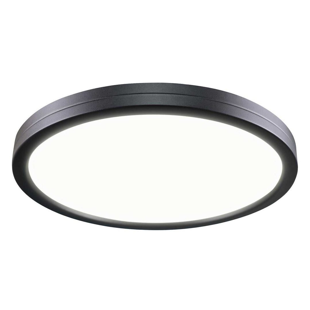 Stratos LED Ceiling Mount in Matte Black Matteo Canada