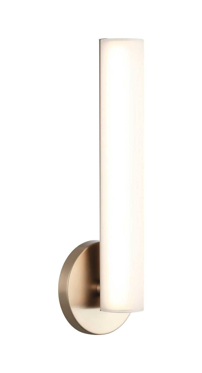 Axis LED Wall Sconce in Champagne Gold Matteo Canada