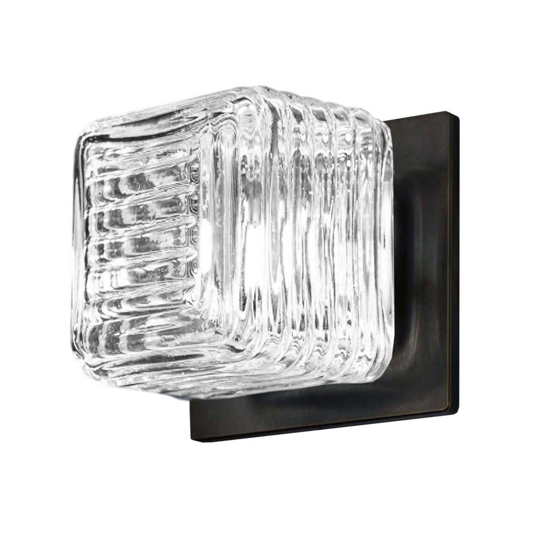 Dainolite Canada - BKY-51W-MB-CLR - One Light Wall Sconce - Berkley - Clear