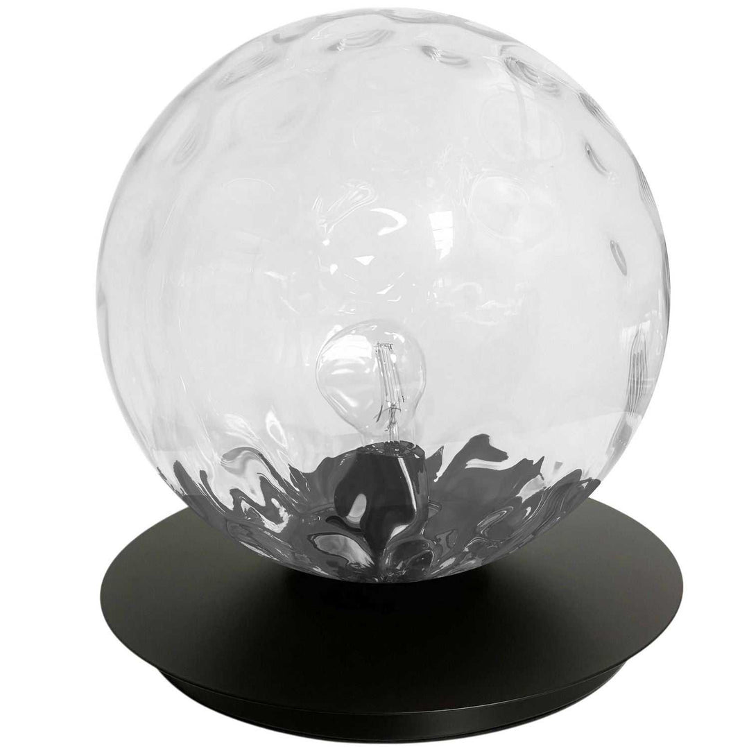 Dainolite Canada - BUR-131T-MB-CLR - One Light Table Lamp - Burlat - Clear
