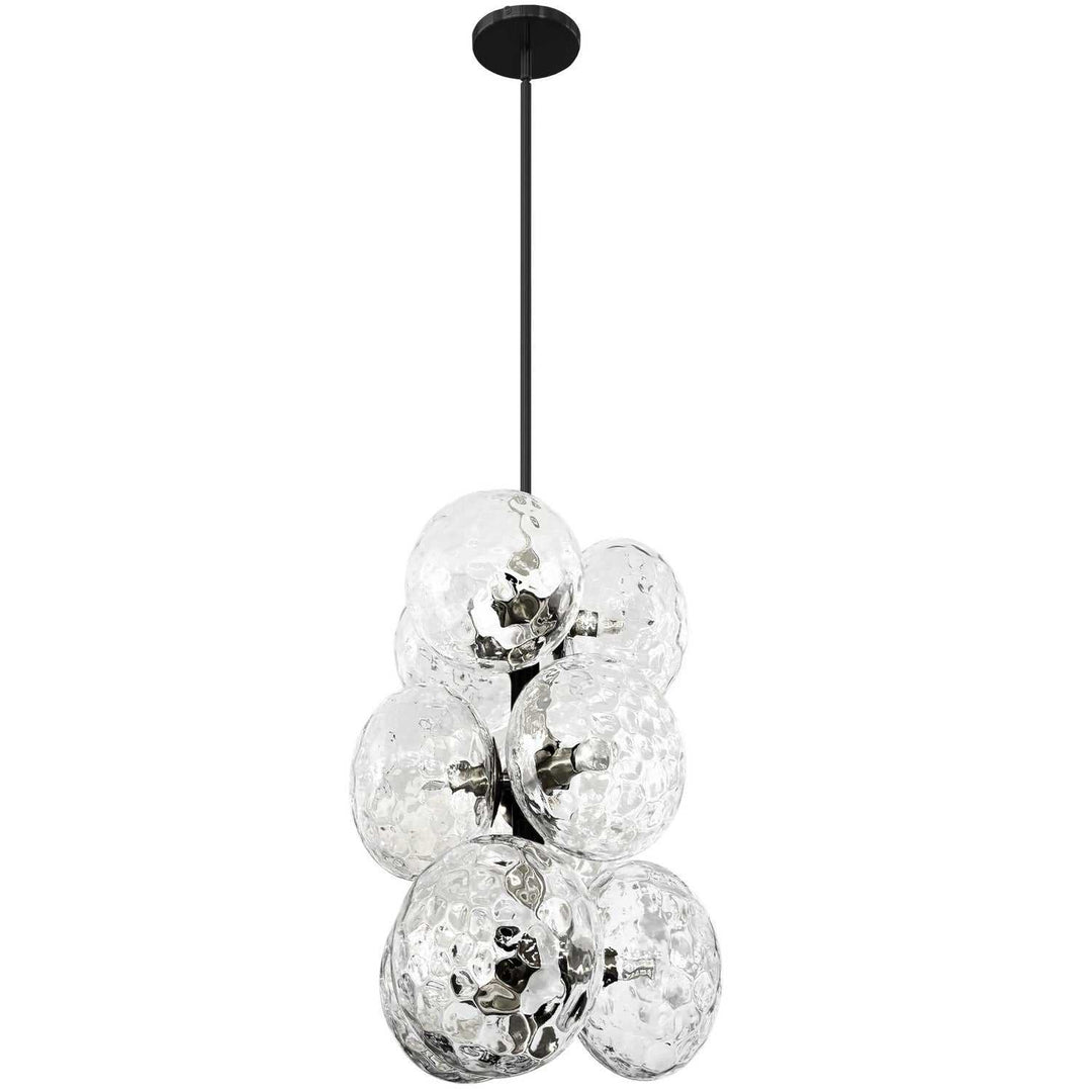 Dainolite Canada - BUR-139P-MB-CLR - Nine Light Pendant - Burlat - Clear
