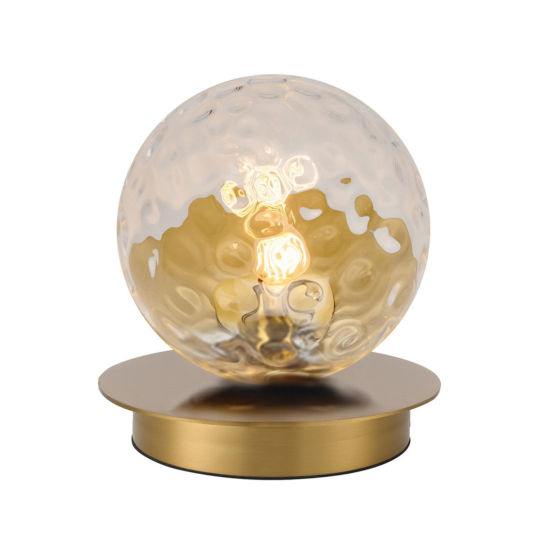 Dainolite Canada - BUR-61T-AGB-CLR - One Light Table Lamp - Burlat - Clear