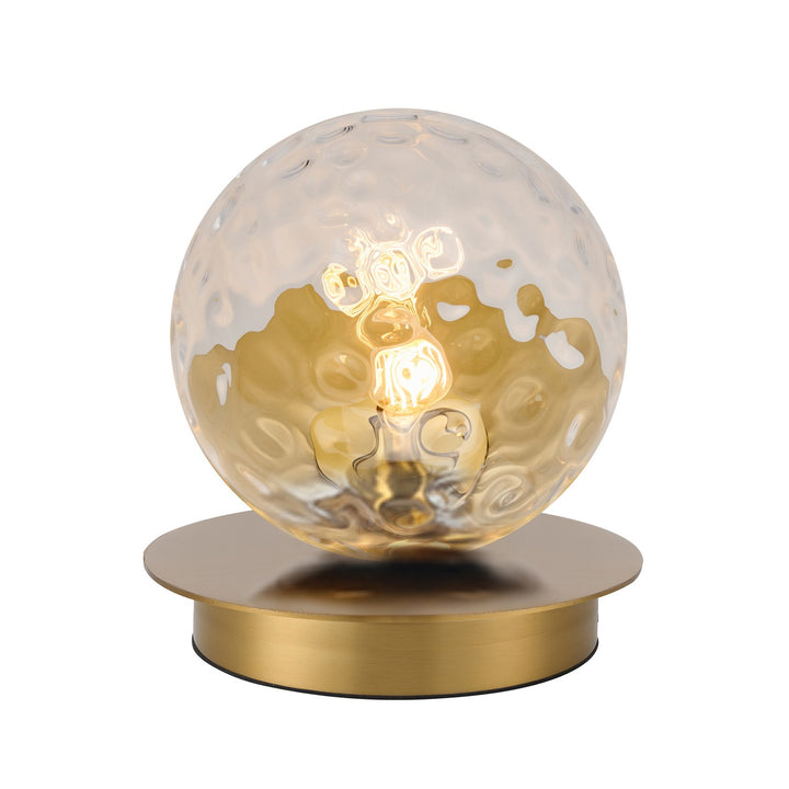 Dainolite Canada - BUR-61T-AGB-CLR - One Light Table Lamp - Burlat - Clear