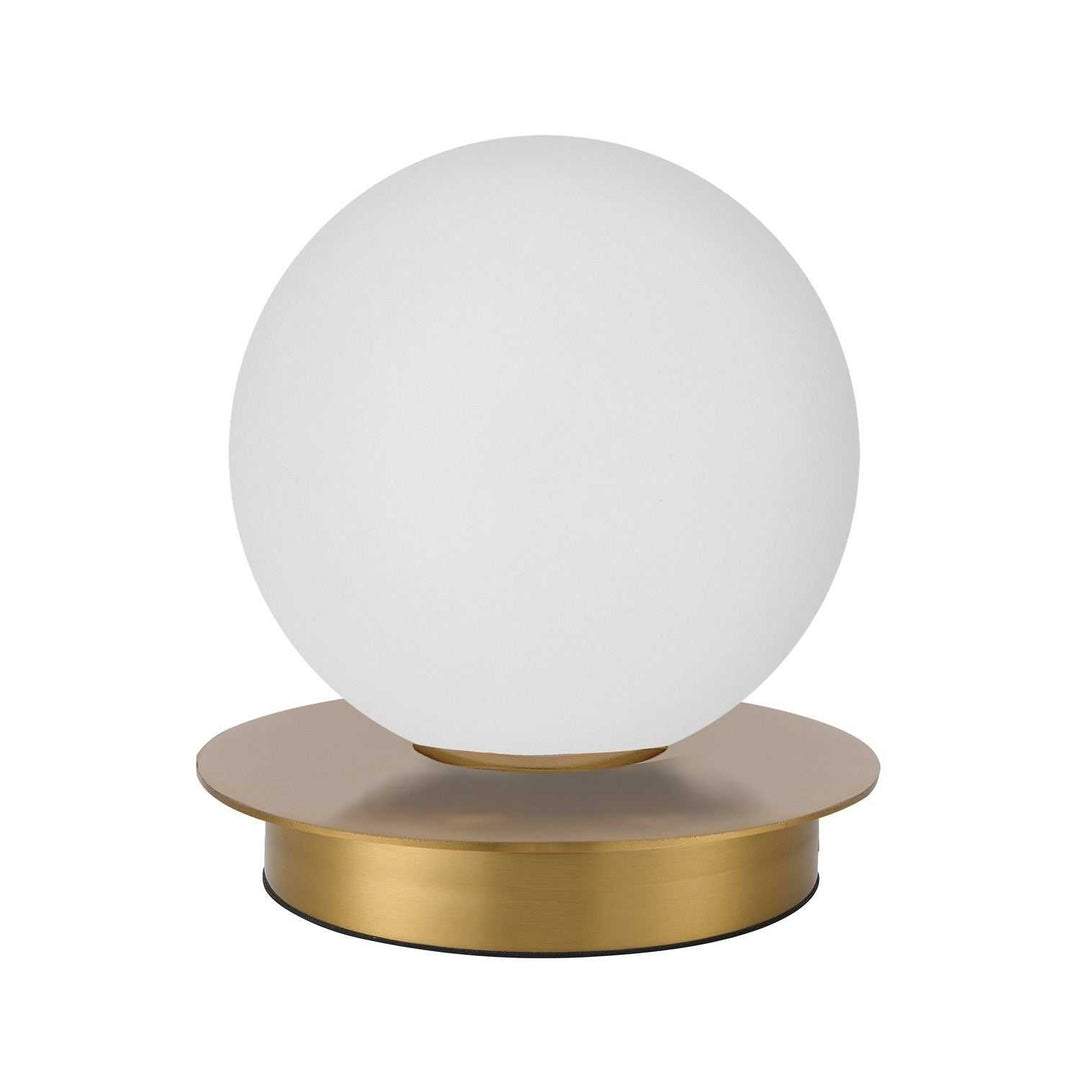 Dainolite Canada - BUR-61T-AGB-WH - One Light Table Lamp - Burlat - White
