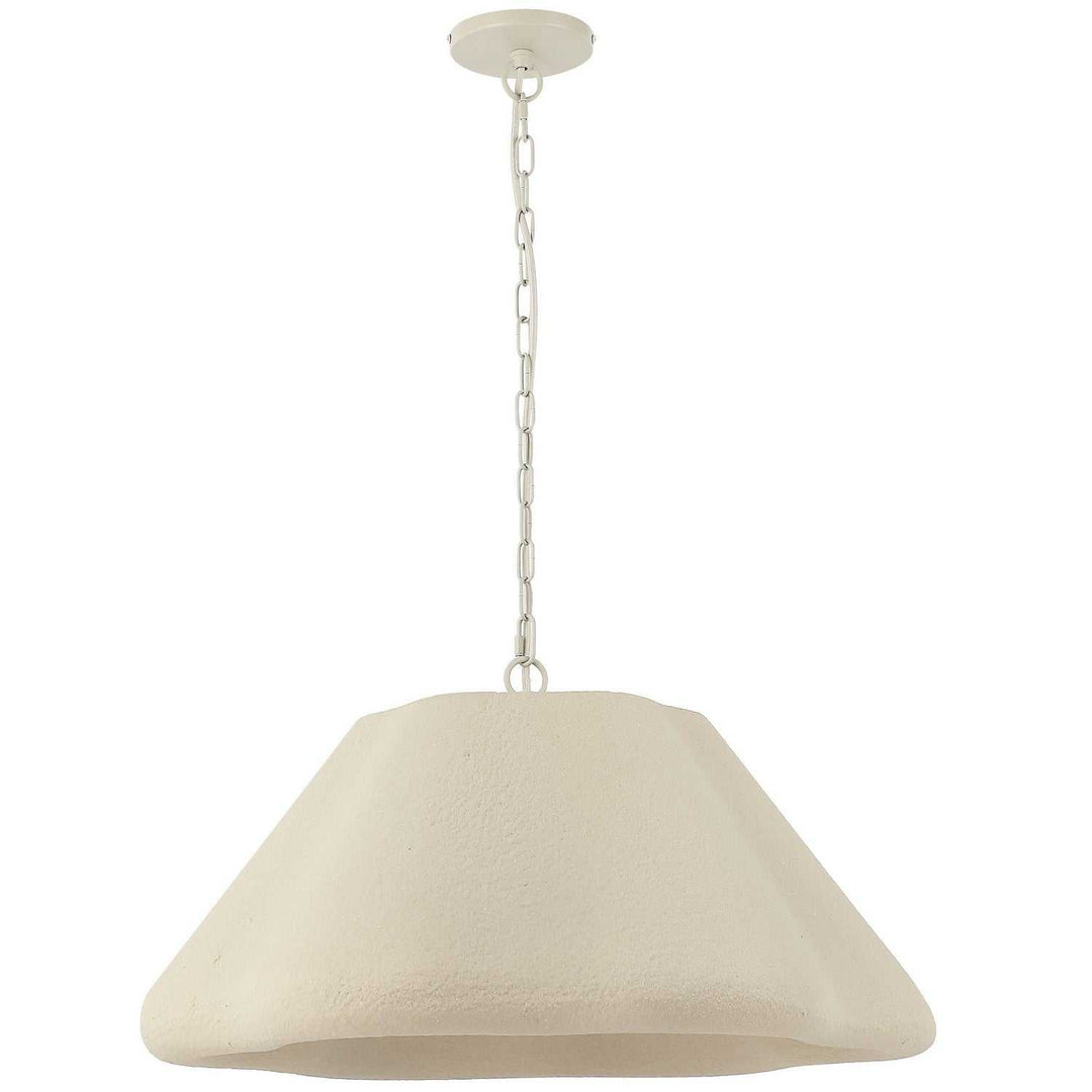 Cecilia One Light Pendant in Matte Beige Dainolite Canada