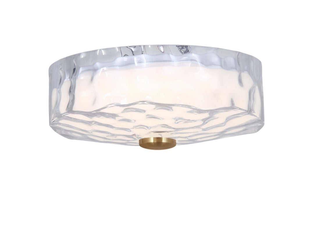 Dainolite Canada - DUL-1120LEDFH-AGB - LED Flush Mount - Dulce - Clear