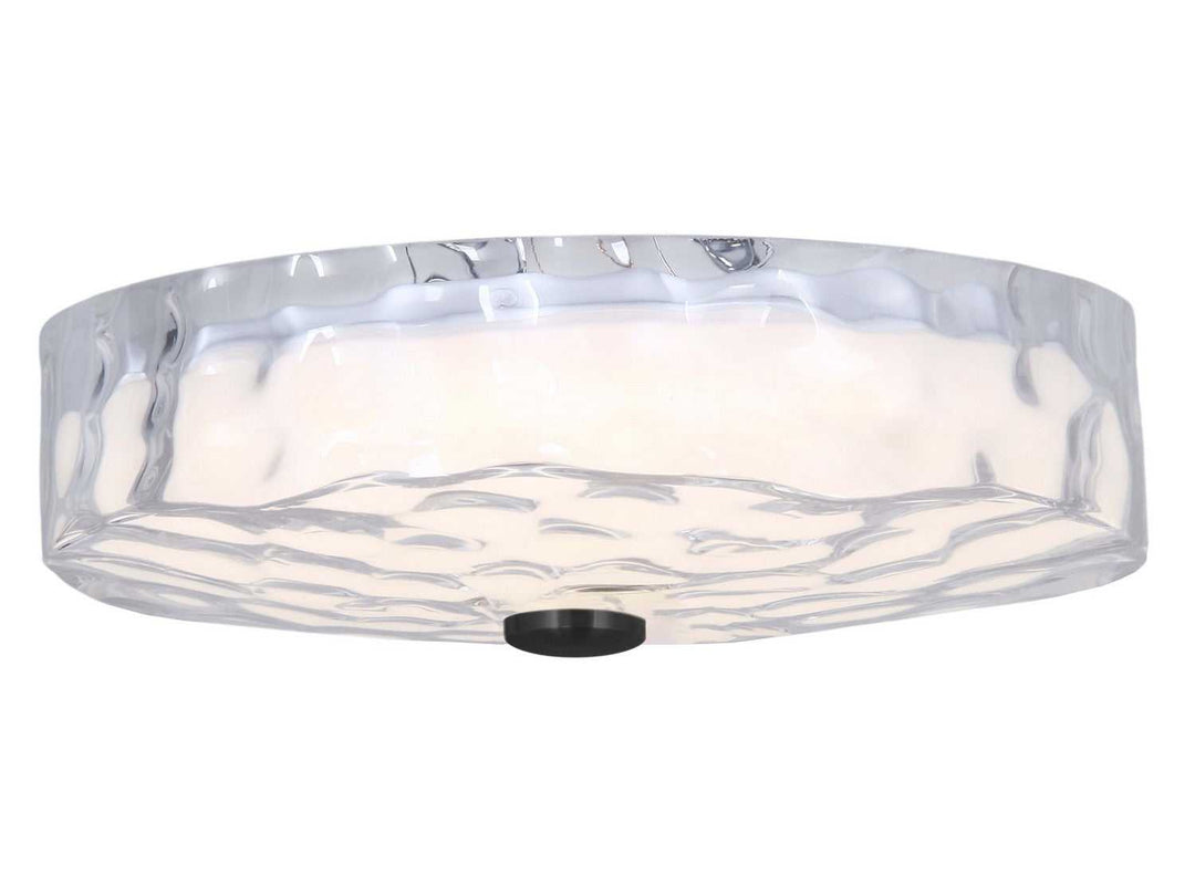 Dulce LED Flush Mount in Clear Dainolite Canada