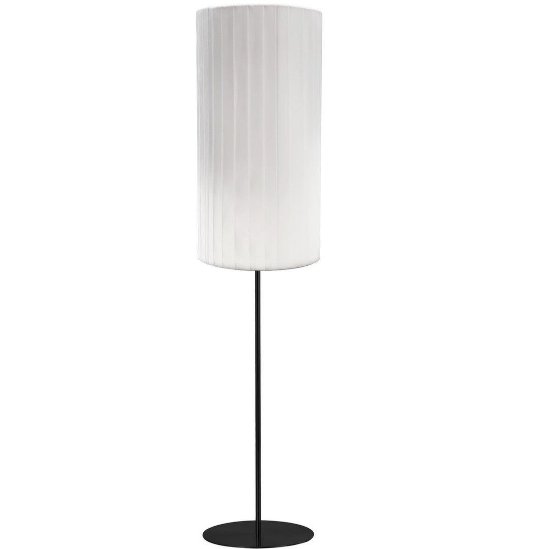Frankie One Light Floor Lamp in White Dainolite Canada