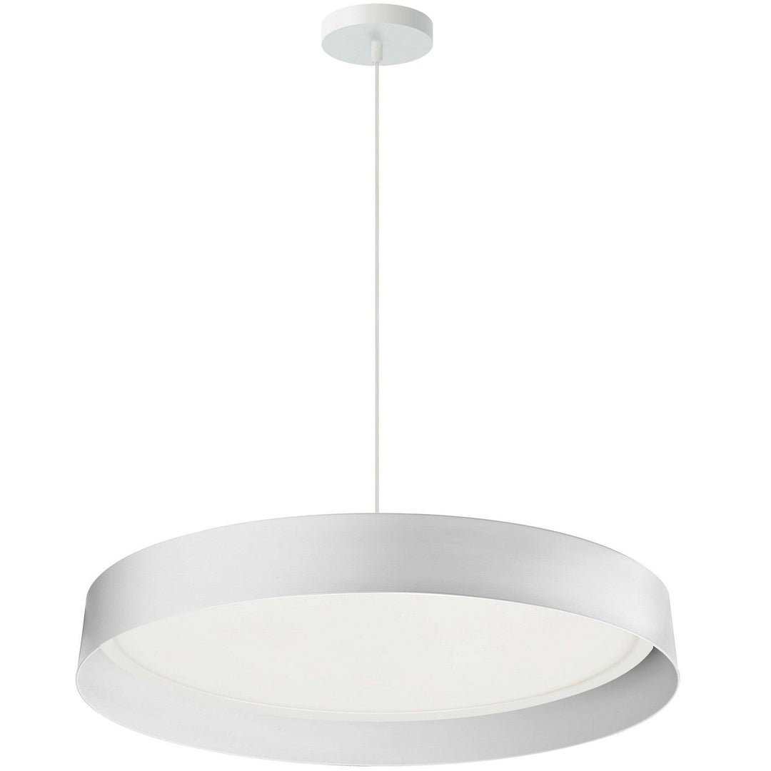 Kathleen LED Pendant in Matte White Dainolite Canada