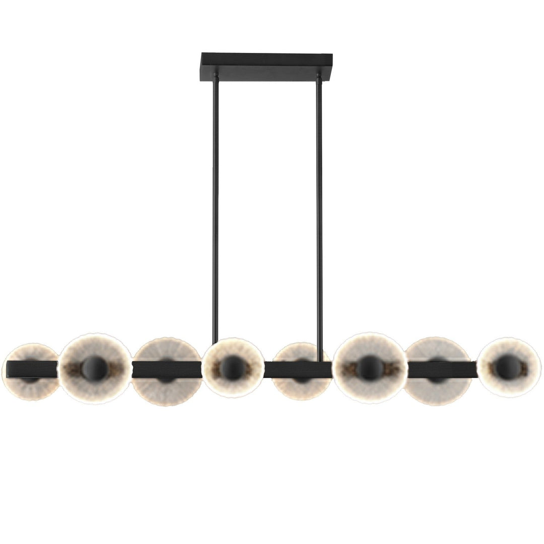Oriana LED Pendant in Clear Textured Dainolite Canada