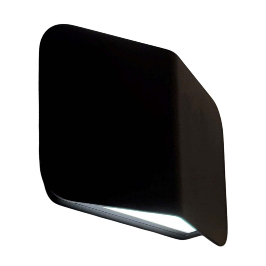 Olivia LED Outdoor Wall Sconce in Matte Black Dainolite Canada