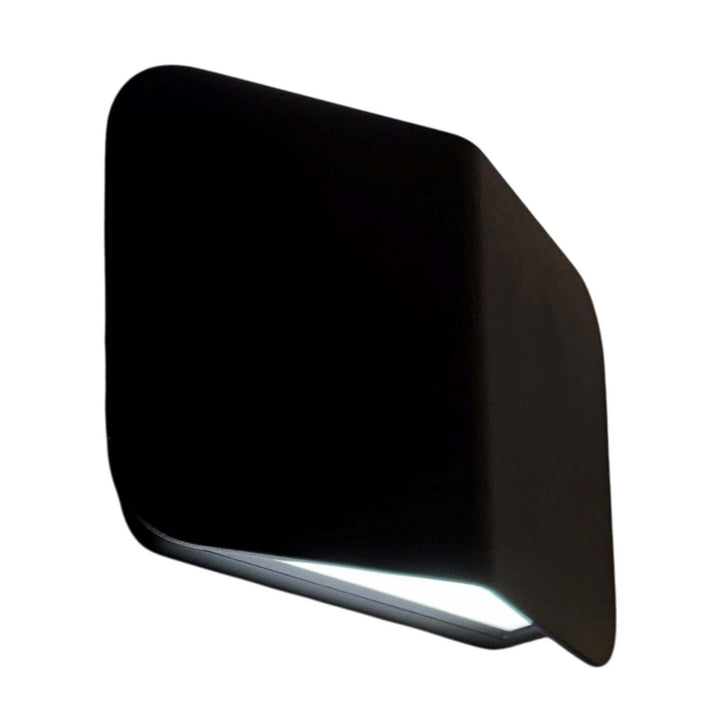 Olivia LED Outdoor Wall Sconce in Matte Black Dainolite Canada